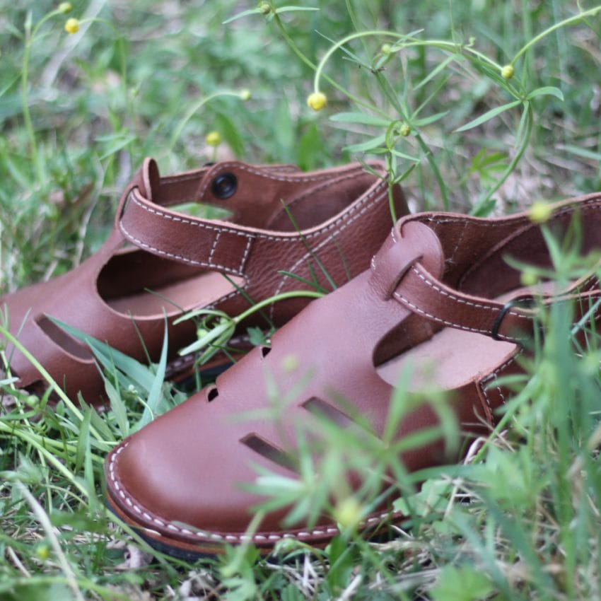 Skråmträsk Hägg sandal lädersandaler