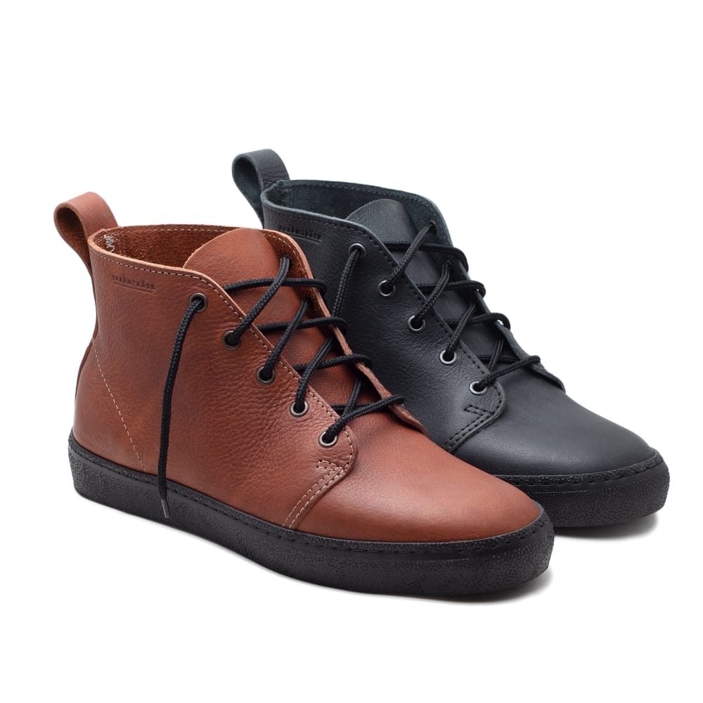 Skråmträsk sneakers Hed lädersneakers